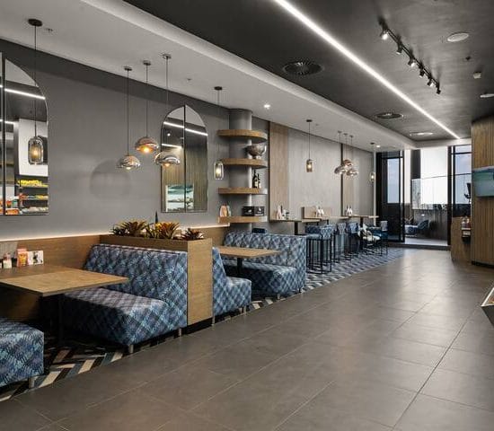 Dining area in luxury Sandton apartment